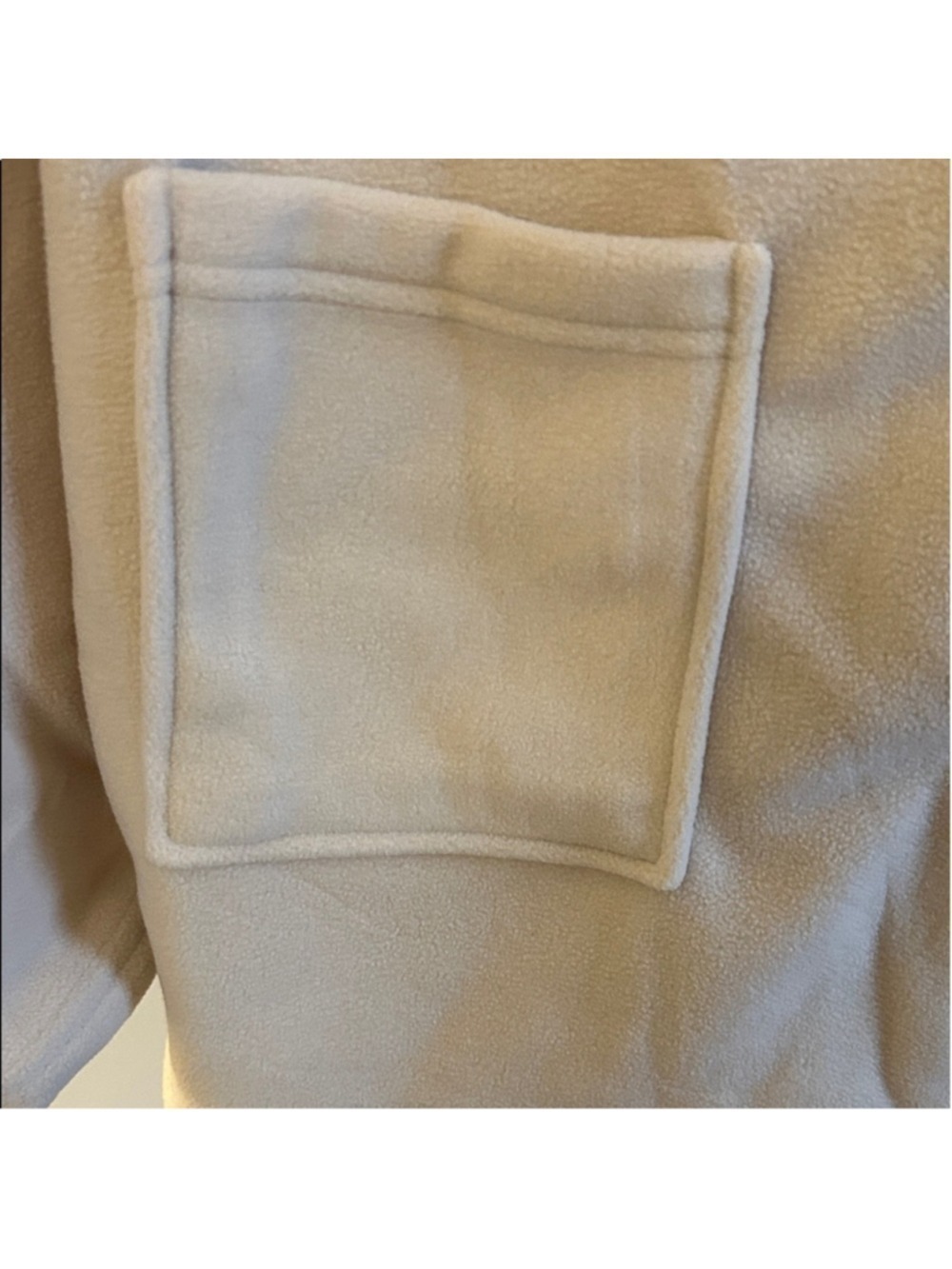 Cream Hooded Button-Up Jacket - Picture 3 of 4